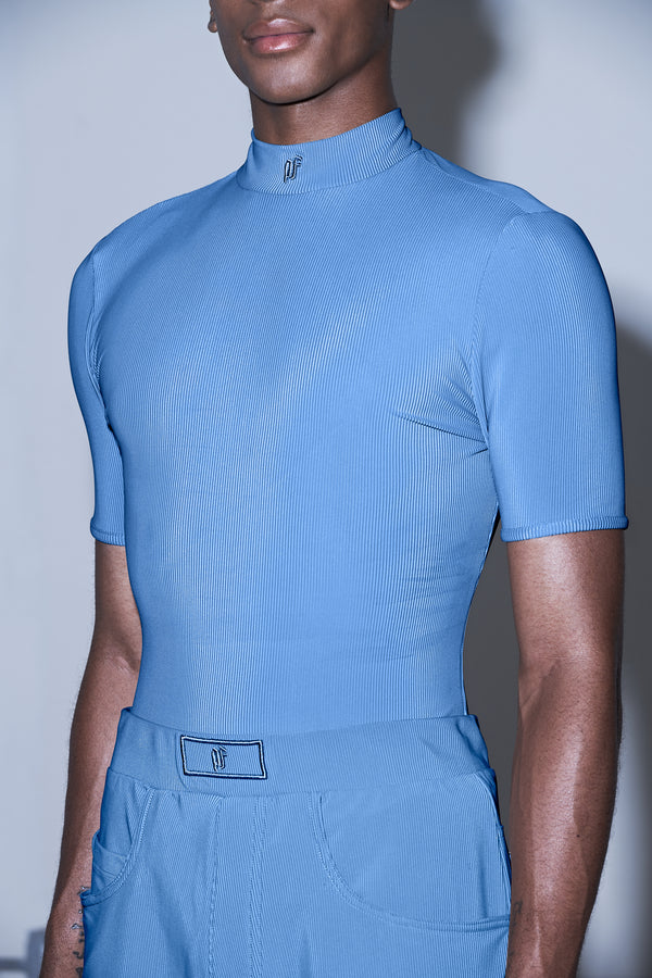 The Perfect “Mock Neck” Short Sleeve
